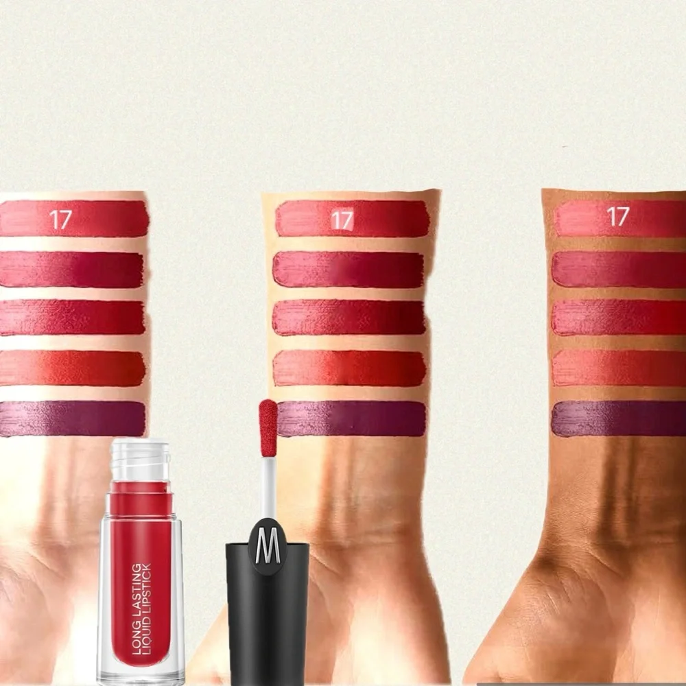 Wycon Cosmetics Long Lasting Liquid Lipstick #17 Red Geranium NIP